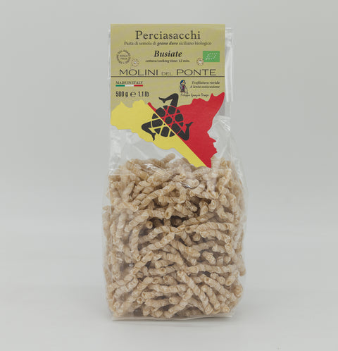 'BUSIATE' di SEMOLA BIO “PERCIASACCHI” - 500 GR