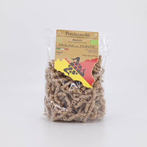 'BUSIATE' di SEMOLA INTEGRALE BIO “PERCIASACCHI” - 500 GR