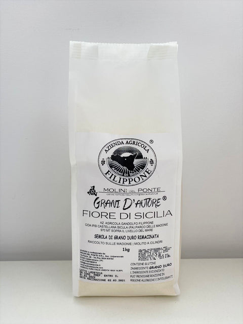 GRANI D’AUTORE®️ - Fiore di Sicilia - Semola Rimacinata