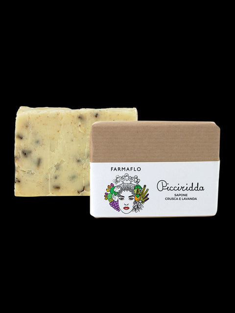 Sapone Scrub alla Crusca di Grani Antichi e Lavanda Bio - 100GR