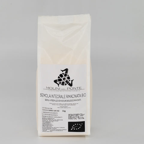 SEMOLA RIMACINATA INTEGRALE BIO